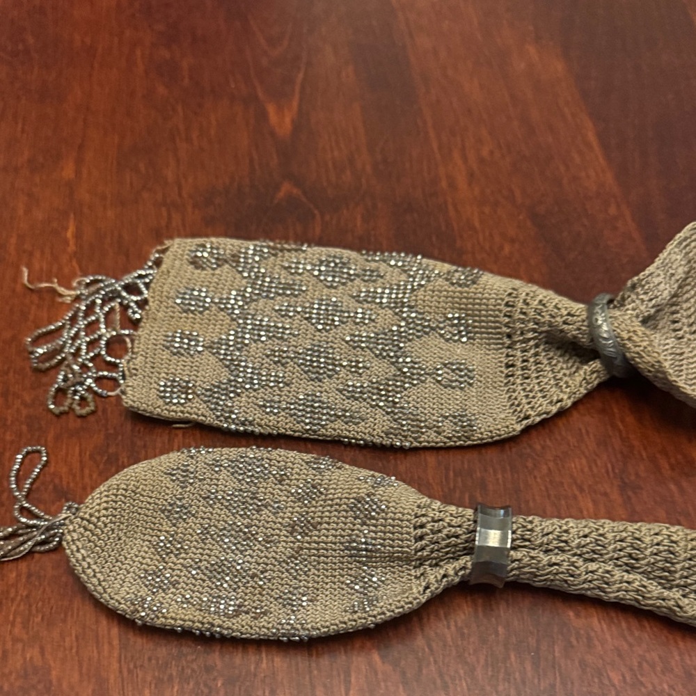 Two Victorian Era Miser Coin Purses - Picture 6 of 10